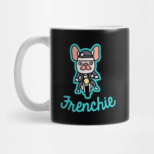 Frenchie Biker Motorcycle Dog Owner Frenchie Funny Dog Mug